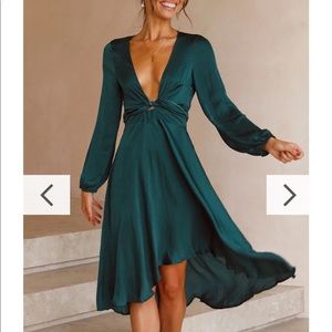 Brand new billy j starry night emerald dress